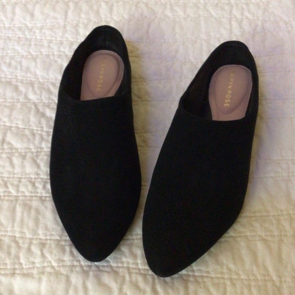 Taryn Rose Shoes - Taryn Rose Black Mules
